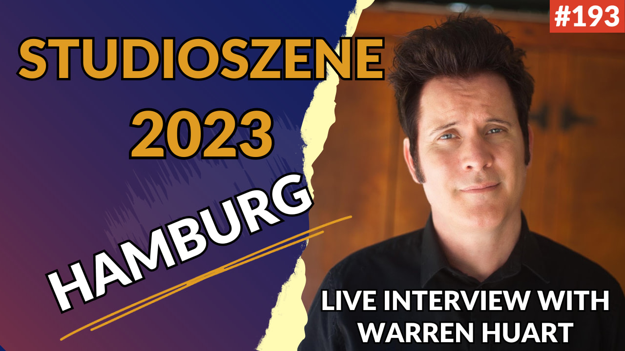 193: Warren Huart Interview - Studioszene 2023, Hamburg