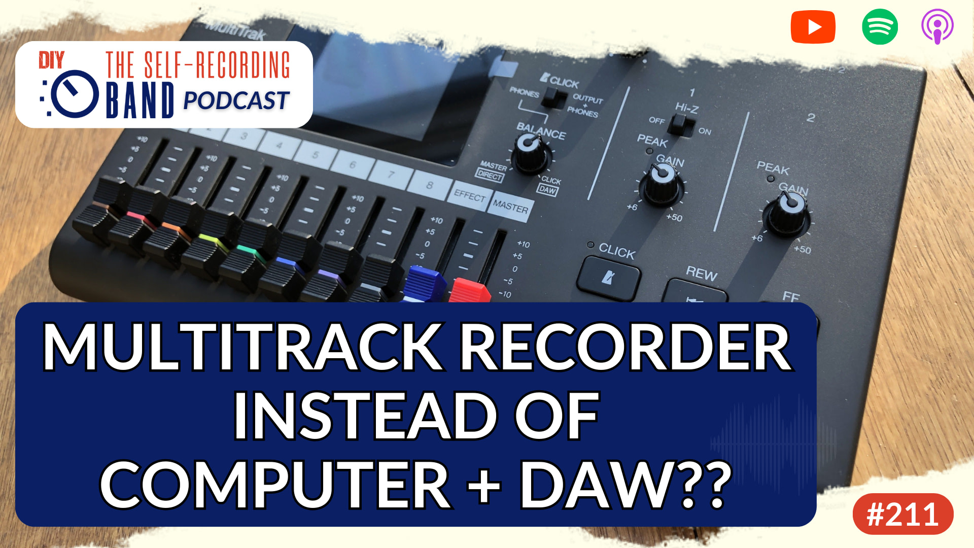Multitrack Recorder VS Computer + DAW