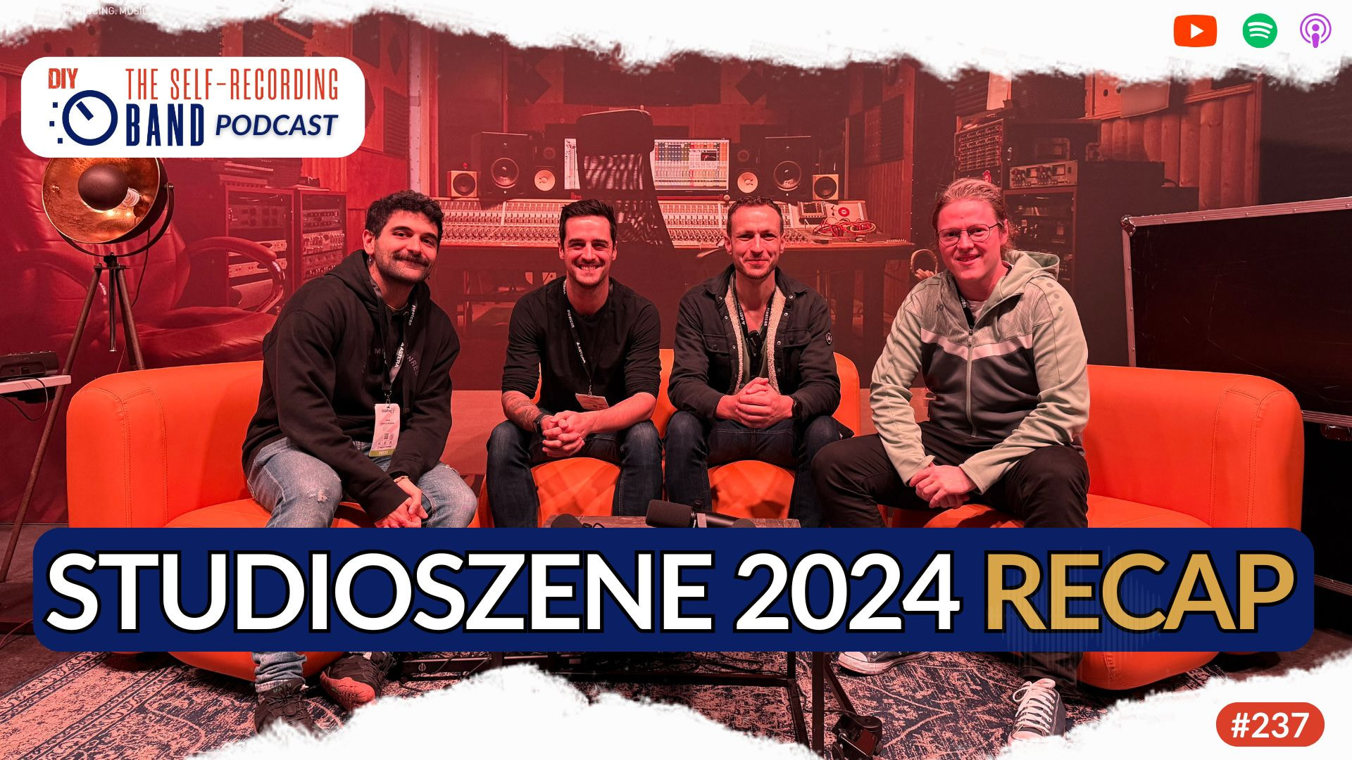 237: Studioszene 2024 Recap With Team TSRB (Manel Espinosa Berenguer, Thomas Krottenthaler, Malcom Owen-Flood & Benedikt Hain)