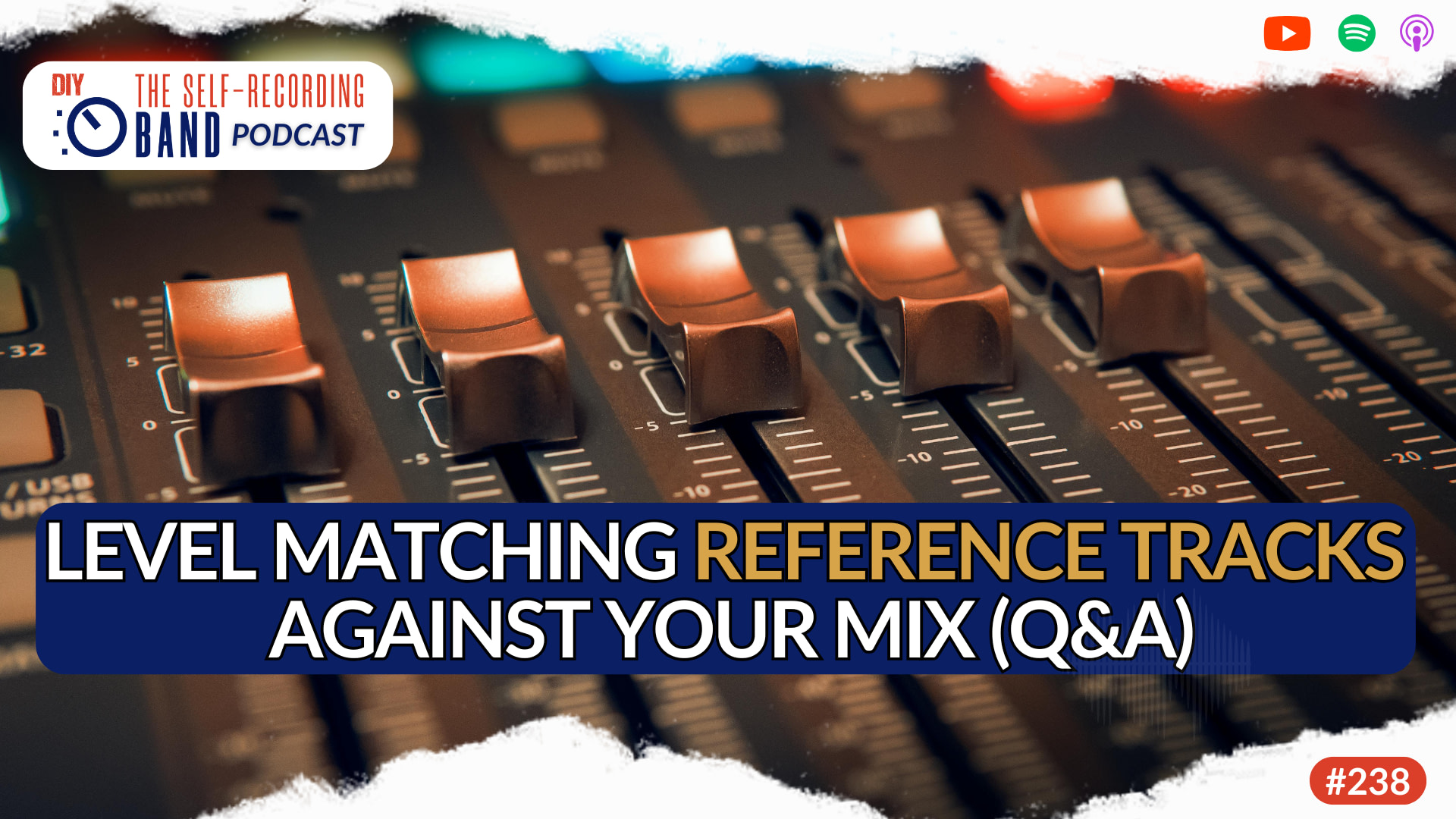 238: Level Matching Reference Tracks Against Your Mix (Q&A)