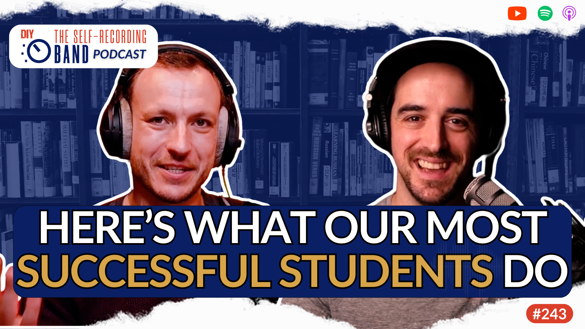 243: Here's What Our Most Successful Students Do (Behind The Scenes Of The Self-Recording Syndicate)