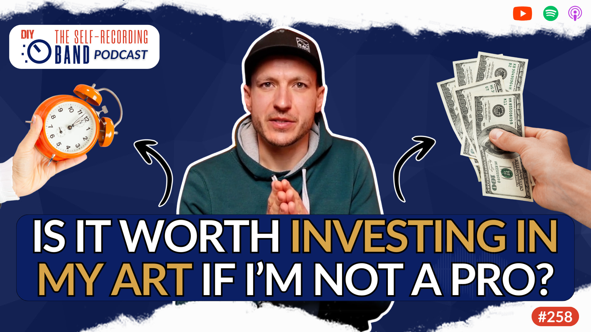 258: “I’m not a professional musician or producer” – Does this mean your art isn’t worth it?