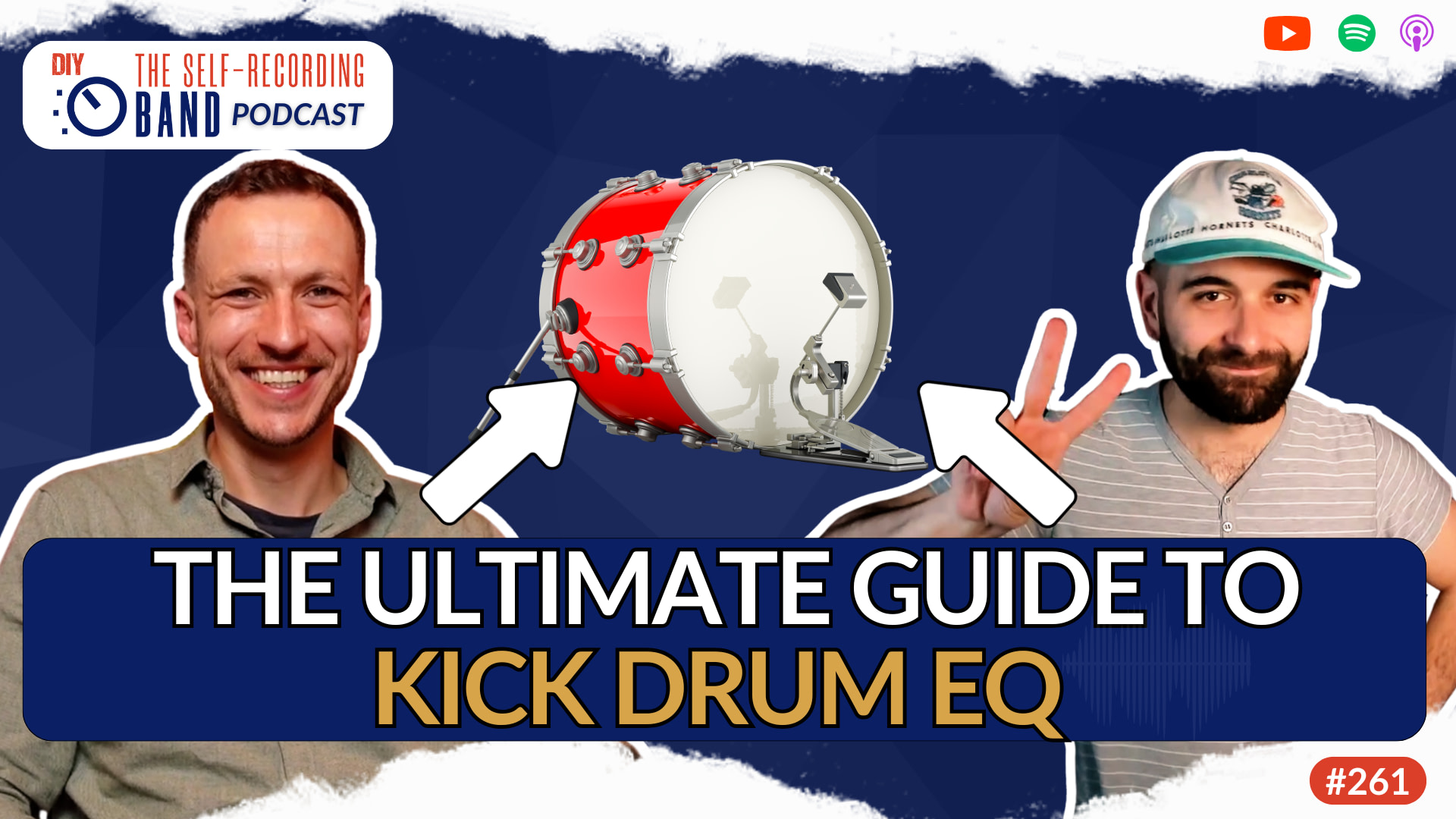 261: The Ultimate Guide To Kick Drum EQ (With Audio Examples)